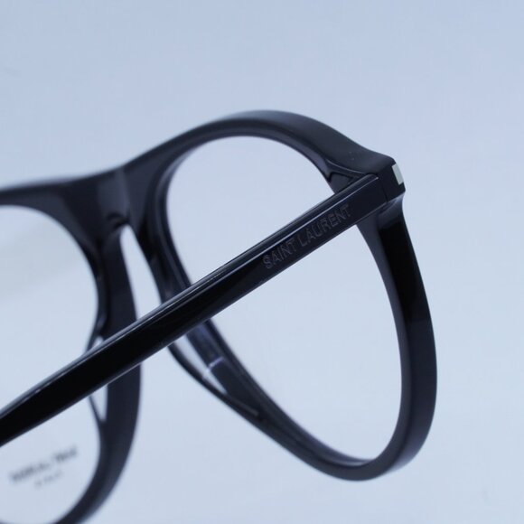 🕶️ New Saint Laurent SL667 OPT 001 Eyeglasses - Black Frame - Picture 9 of 12